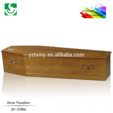 higtly gloss wooden coffin for wholesale